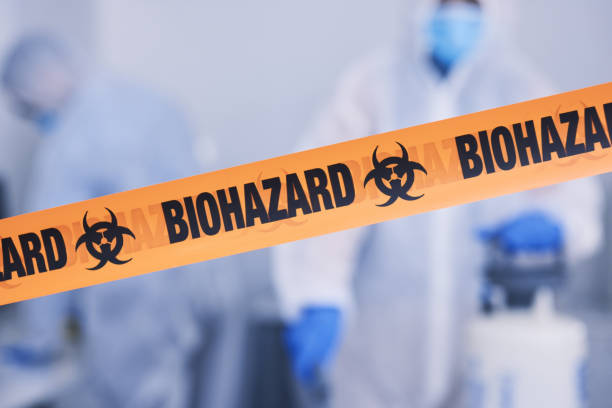 Professional Biohazard technician working in Audubon, IA